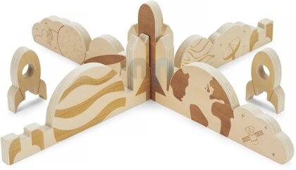 Steckbare Holz-Weltraum Spiel-Kulisse - TickIt
