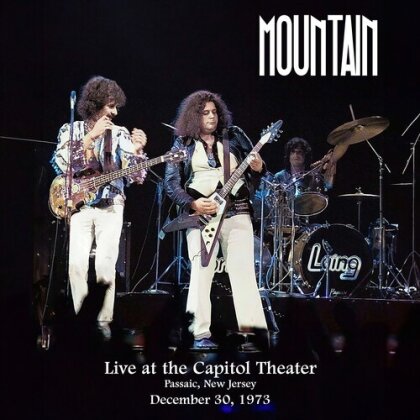 Mountain - Live At The Capitol Theater - December 30 1973 (Renaissance, Gatefold, Limited Edition, Remastered, Clear Vinyl, LP)