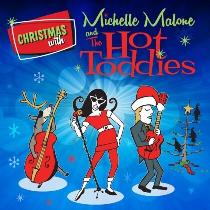 Michelle Malone & The Hot Toddies - Christmas With Michelle Malone And The Hot Toddies (2024 Reissue, Red Vinyl, LP)