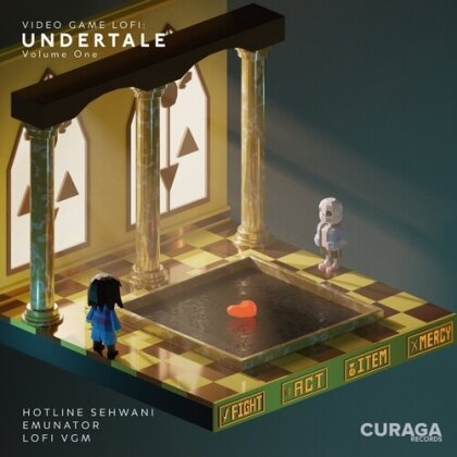 Video Game Lofi - Undertale Vol. 1 (Deluxe Edition, Gold Colored Vinyl, LP)