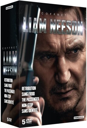 Coffret Liam Neeson - Retribution / Sang froid / The Passenger / Non-Stop / Sans identité (5 DVD)