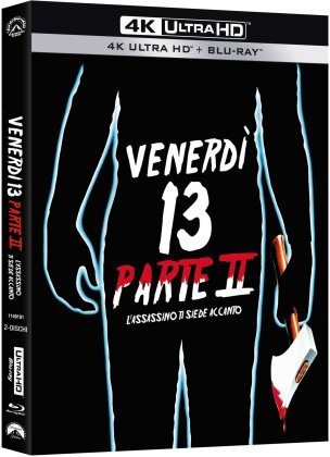 Venerdi 13 - Parte 2 - L'assassino ti siede accanto (1981) (4K Ultra HD + Blu-ray)