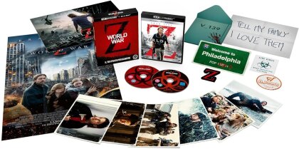 World War Z (2013) (Collector's Edition, 4K Ultra HD + Blu-ray)