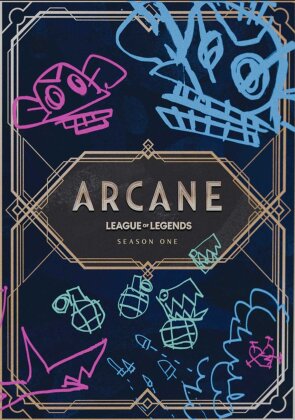 Arcane: League Of Legends - Stagione 1 (Limited Collector's Edition, Steelbook, 3 4K Ultra HDs + 3 Blu-rays)