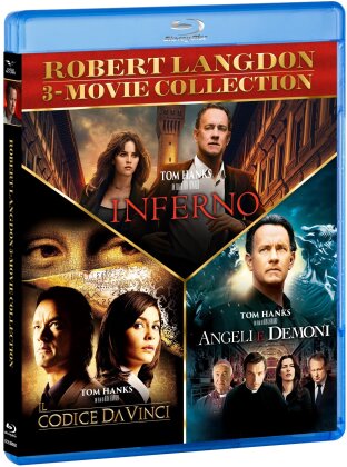 Robert Langdon 3-Movie Collection - Inferno / Il codice Da Vinci / Angeli e demoni (Neuauflage, 3 Blu-rays)