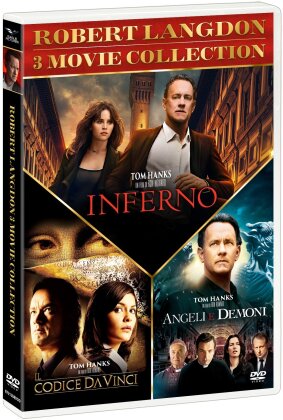 Robert Langdon 3-Movie Collection - Inferno / Il codice Da Vinci / Angeli e demoni (Riedizione, 3 DVD)