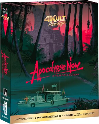 Apocalypse Now - 3 Film Collection (1979) (4Kult Prestige, Limited Edition, 3 4K Ultra HDs + 3 Blu-rays)