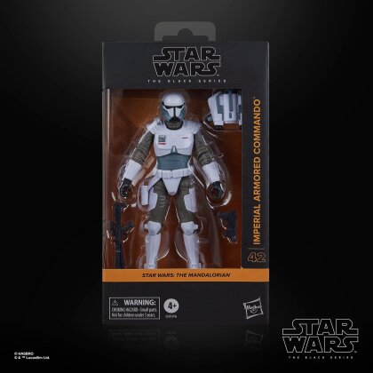 Figurine - Imperial Armored Commando - Star Wars : The Mandalorian - 15 cm