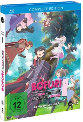 BOFURI: i don't WANT to GET HURT, so i'll MAX OUT my DEFENSE. - Staffel 1 (Complete Edition, 3 Blu-rays)