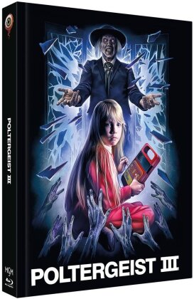 Poltergeist 3 - Die dunkle Seite des Bösen (1988) (Cover B, Édition Collector Limitée, Mediabook, Blu-ray + DVD)