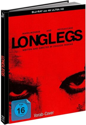 Longlegs (2024) (Edizione Limitata, Mediabook, 4K Ultra HD + Blu-ray)