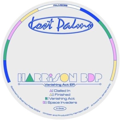 Harrison BDP - Vanishing Act (Blue Vinyl, 12" Maxi)