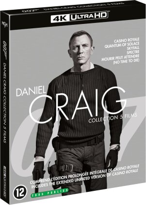 James Bond - La collection Daniel Craig - 5 Films (5 4K Ultra HDs)