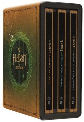 The Hobbit 1-3 - La Trilogie (Cinema Version, Limited Edition, Long Version, Steelbook, 6 4K Ultra HDs)