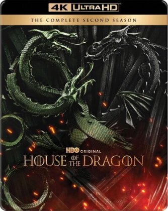 House of the Dragon (Game of Thrones) - Season 2 (Limited Edition, Steelbook, 4 4K Ultra HDs)