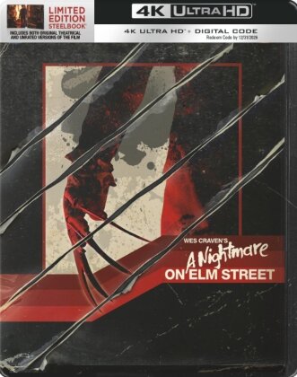 A Nightmare on Elm Street (1984) (Versione Cinema, Edizione Limitata, Steelbook, Unrated)