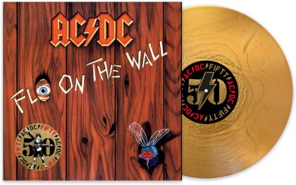 AC/DC - Fly On The Wall (2024 Reissue, 50 Years Of Rock And Roll, Sony, Gold Nugget Vinyl, LP)