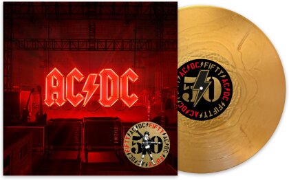 AC/DC - PWR UP (Power Up) (2024 Reissue, 50 Years Of Rock And Roll, Sony, Gold Nugget Vinyl, LP)