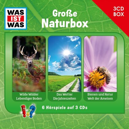 Was Ist Was - 3-CD Hörspielbox Vol. 15 - Große Naturbox (3 CDs)