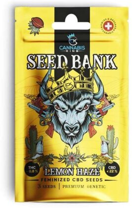 Cannabis King Lemon Haze Seeds 3pcs