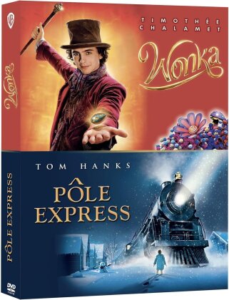 Wonka (2023) / Le Pôle Express (2004) (2 DVDs)