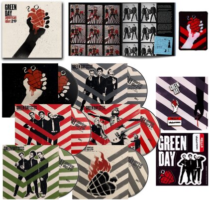 Green Day - American Idiot (2024 Reissue, Reprise, Boxset, 20th Anniversary Edition, 4 CDs + 2 Blu-rays)