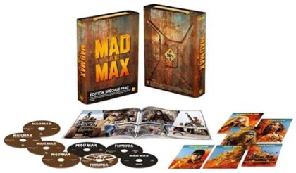 Mad Max 1-5 - 5-Film Collection (Benzinkanister Edition, Ultimate Collector's Edition, Édition Limitée, 6 4K Ultra HDs + 2 Blu-ray)