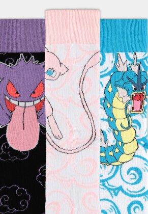 Pokémon - Crew Socks (3 Pack)