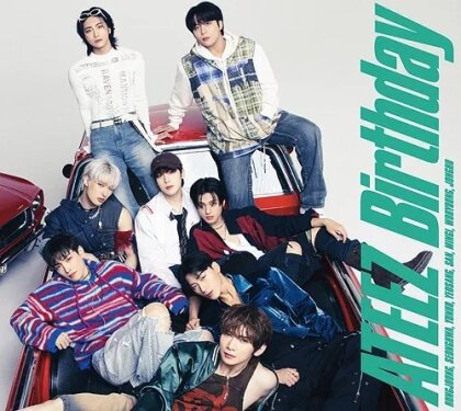 Ateez (K-Pop) - Birthday (Version B, photobook, Japan Edition)