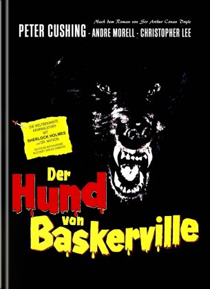 Der Hund von Baskerville (1959) (Cover B, Limited Edition, Mediabook, Remastered, Blu-ray + DVD)