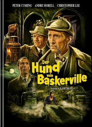 Der Hund von Baskerville (1959) (Cover C, Edizione Limitata, Mediabook, Versione Rimasterizzata, Blu-ray + DVD)