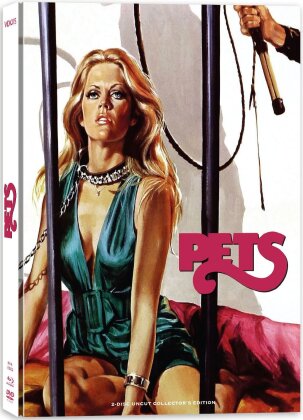 Pets (1973) (Cover C, Collector's Edition Limitata, Mediabook, Uncut, Blu-ray + DVD)