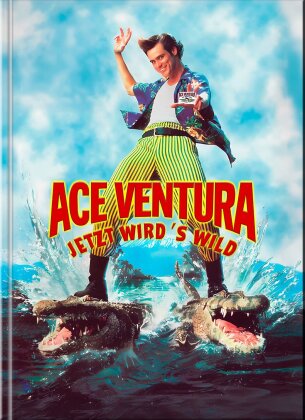 Ace Ventura 2 - Jetzt wird's wild (1995) (Cover D, Edizione Limitata, Mediabook, Blu-ray + DVD)