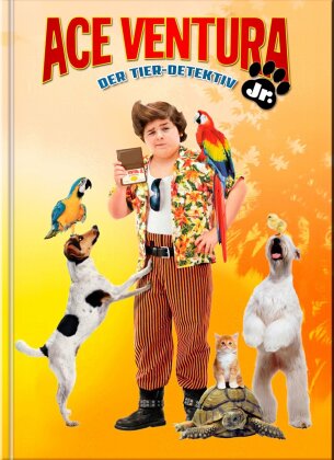 Ace Ventura Jr. - Der Tier-Detektiv (2009) (Cover A, Limited Edition, Mediabook, Blu-ray + DVD)