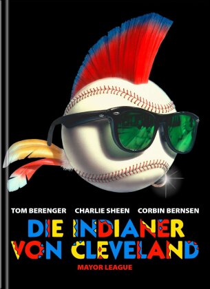 Die Indianer von Cleveland - Major League (1989) (Cover A, Édition Limitée, Mediabook, Uncut, Blu-ray + DVD)