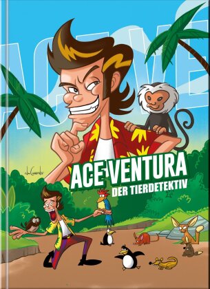 Ace Ventura: Der Tierdetektiv - Die komplette Serie: Season 1-3 (Cover B, Limited Edition, Mediabook, 2 Blu-rays)