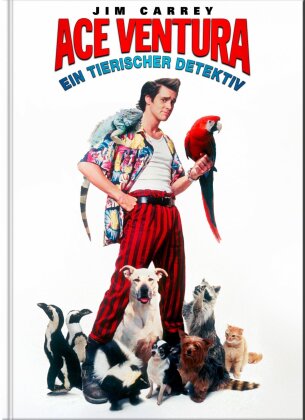 Ace Ventura - Ein tierischer Detektiv (1994) (Cover D, Limited Edition, Mediabook, 2 Blu-rays)