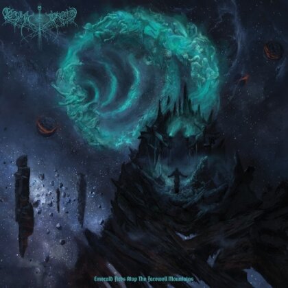 Cosmic Putrefaction - Emerald Fires Atop The Farewell Mountains (LP)