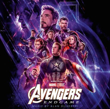 Alan Silvestri - Avengers: Endgame - OST (2024 Reissue, Limited Edition, Purple Vinyl, LP)