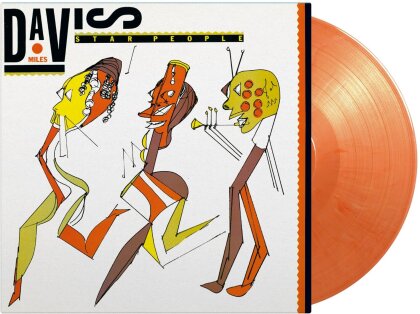 Miles Davis - Star People (2024 Reissue, Music On Vinyl, Orange/White Vinyl, LP)