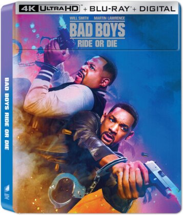 Bad Boys: Ride or Die (2024) (Édition Limitée, Steelbook, 4K Ultra HD + Blu-ray)