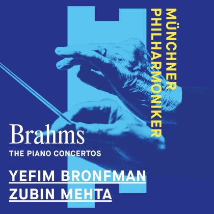 Yefim Bronfman, Zubin Mehta & Johannes Brahms (1833-1897) - Klavierkonzerte Nr.1&2 (2 CDs)