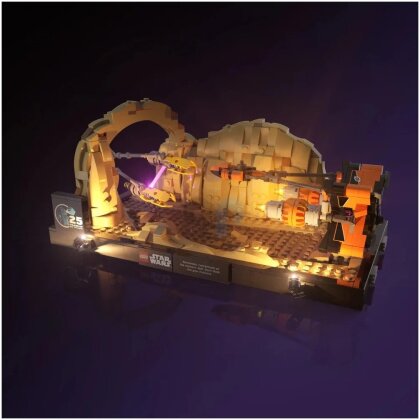 Light My Bricks - LMB 2.0 LED Licht Set für LEGO® 75380 Star Wars Podrennen in Mos Espa – Diorama
