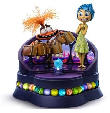 Iron Studios - Deluxe Art Scale 1/10 - Disney Vice-versa 2 - Joie et Anxiété Statue 25cm