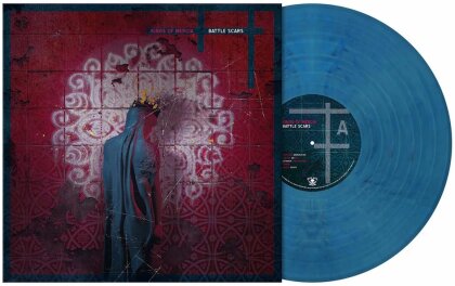 Kings of Mercia - Battle Scars (Blue Highway Marbled Vinyl, LP)