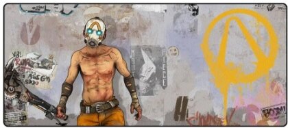 Borderlands Mousemat "Psycho Graffiti"