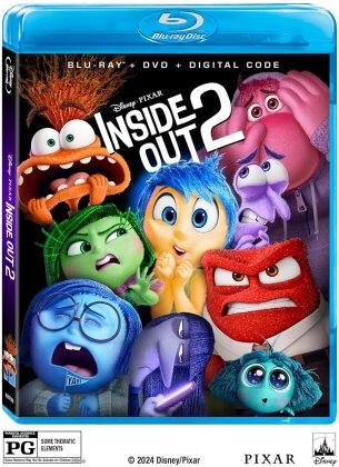 Inside Out 2 (2024) (Blu-ray + DVD)