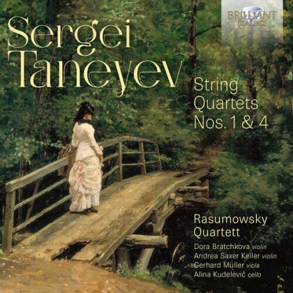 Rasumowsky Quartett & Sergej Iwanowitsch Tanejew (1856-1915) - String Quartets Nos. 1 & 4