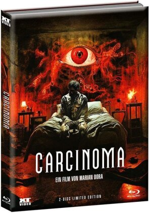 Carcinoma (2014) (Cover B, Wattiert, Edizione Limitata, Mediabook, Blu-ray + DVD)