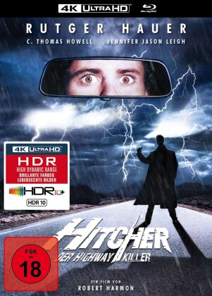 Hitcher, der Highway Killer (1986) (Limited Edition, Mediabook, 4K Ultra HD + Blu-ray)